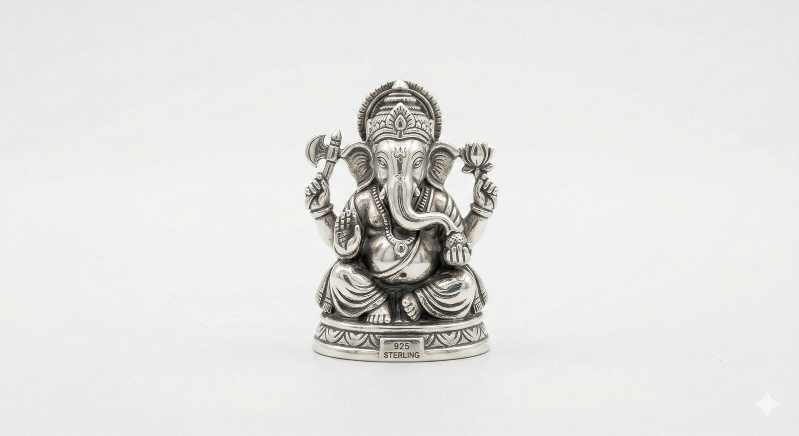 Silver Ganesh Idol