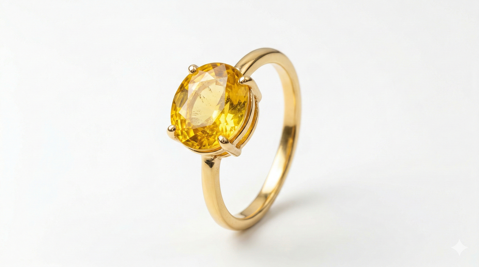 Yellow Sapphire Ring