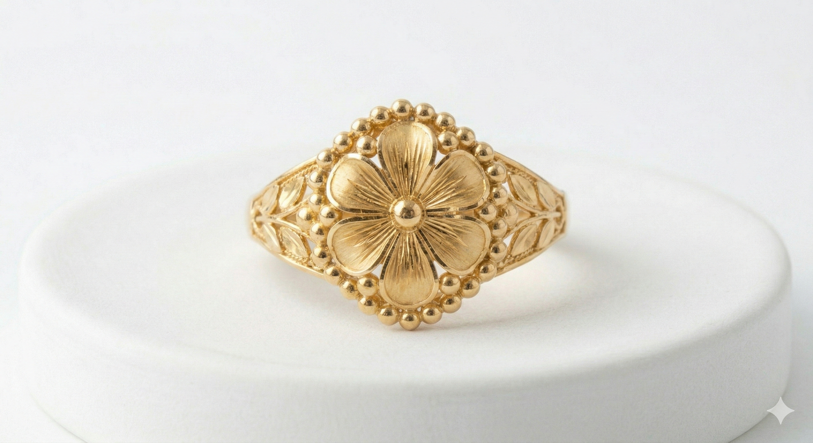 Round Floral Ring