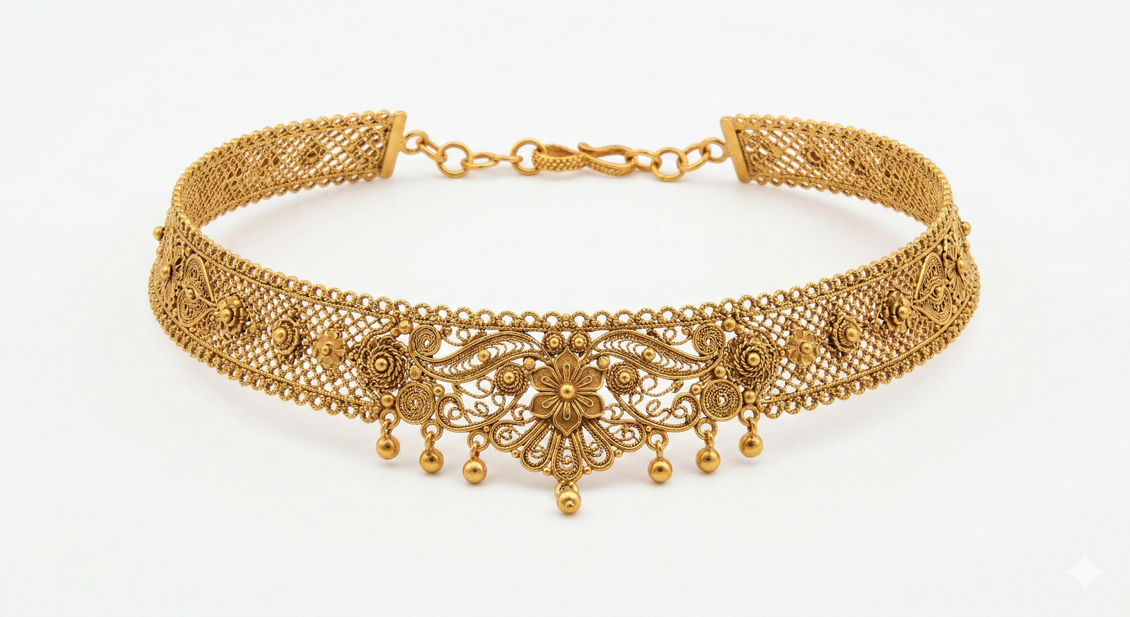 Antique Gold Choker